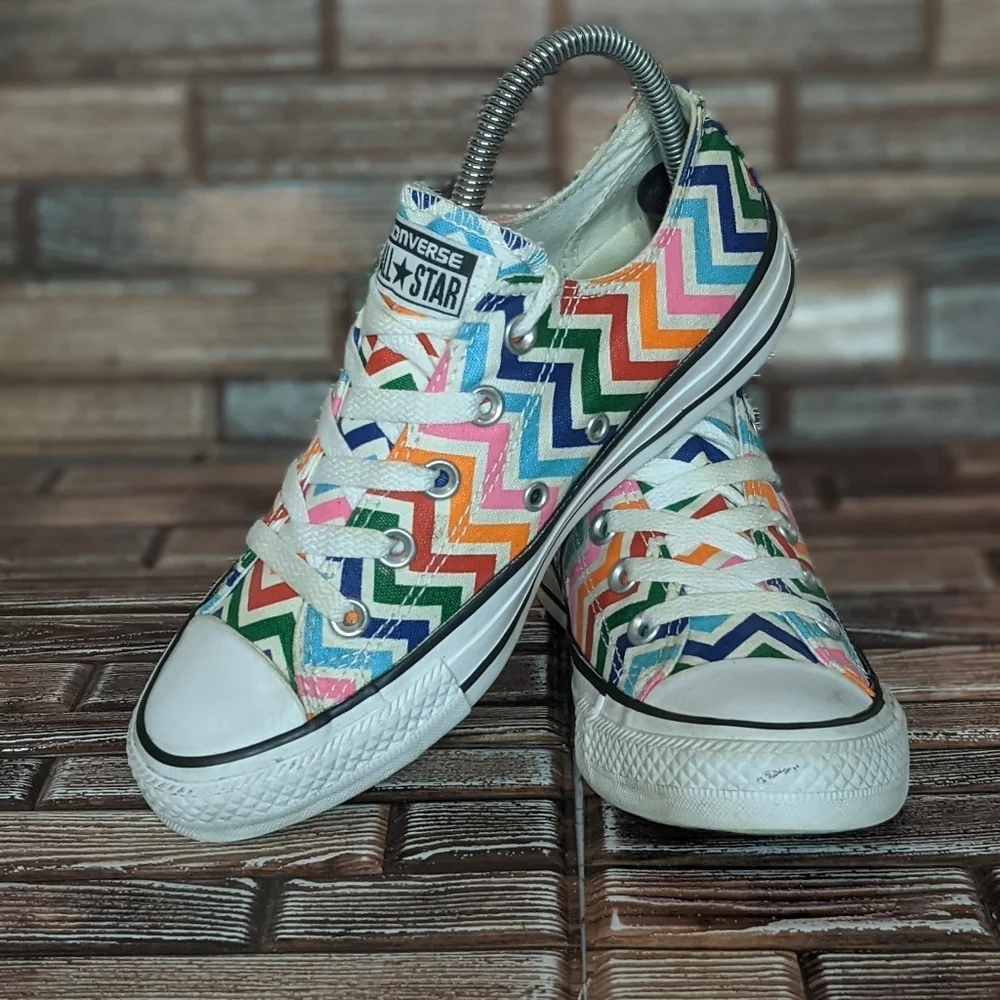 Converee Chuck Taylor All Stars Multi Colored Graphic Sneaker - Women's 6_7